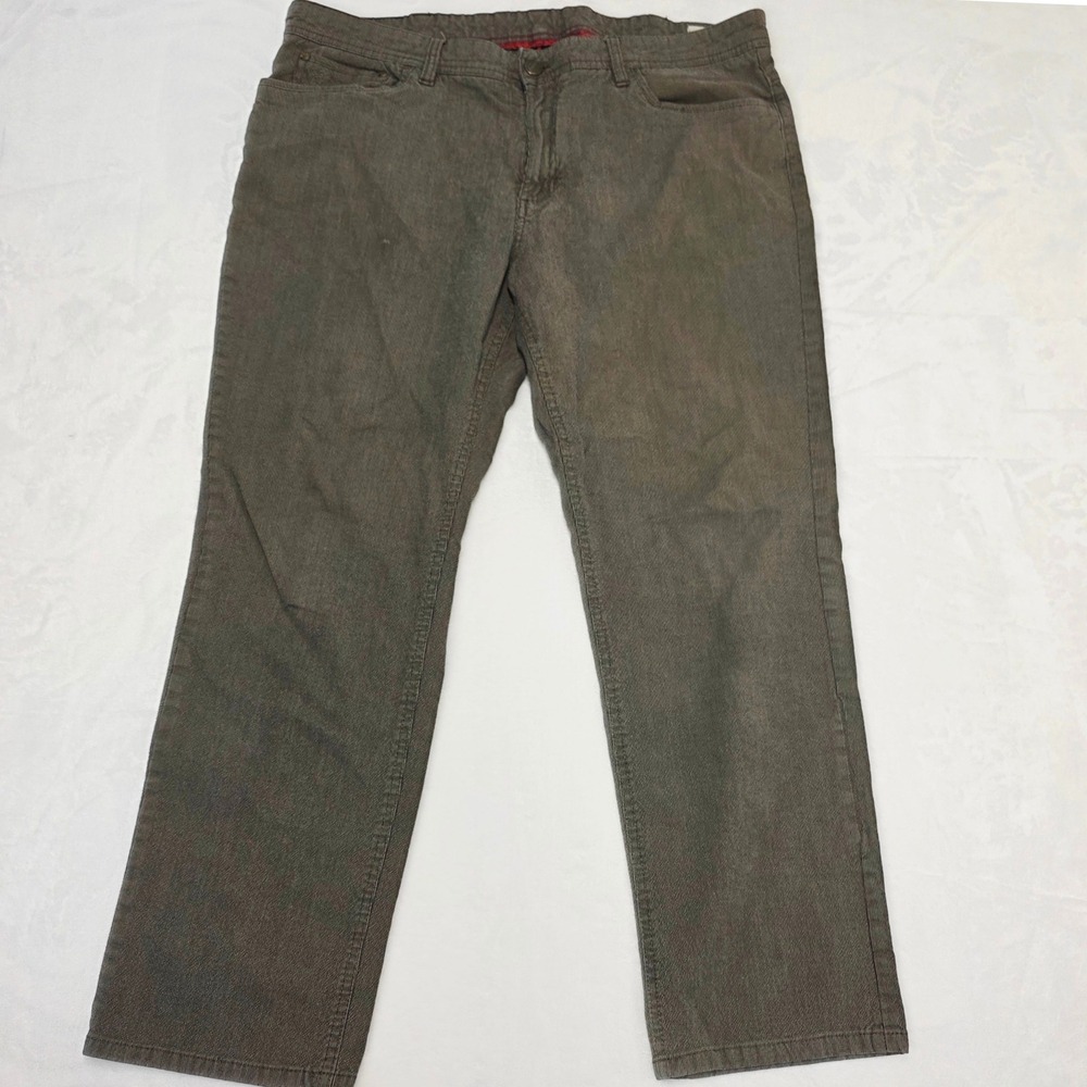 English Laundry Men Gray Straight Leg Casual‎ Pants Size 38x30 Cotton Blend